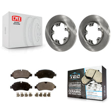 Charger l'image dans la galerie, Rear Brake Rotor Ceramic Pad Kit For Ford Transit-250 Transit-350 Transit-150 HD