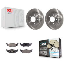 Load image into Gallery viewer, Rear Brake Rotor &amp; Ceramic Pad Kit For Chrysler Dodge Intrepid 300M Concorde LHS