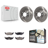 Rear Brake Rotor & Ceramic Pad Kit For Chrysler Dodge Intrepid 300M Concorde LHS