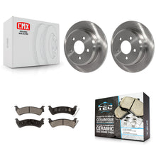 Load image into Gallery viewer, Rear Disc Brake Rotors And Ceramic Pads Kit For Jeep Grand Cherokee