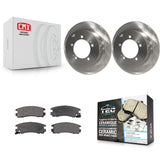 Rear Brake Rotor & Ceramic Pad Kit For Mitsubishi Chrysler Sebring Dodge Eclipse