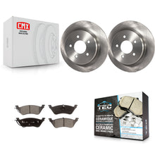 Charger l'image dans la galerie, Rear Brake Rotor Ceramic Pad Kit For Dodge Grand Caravan Chrysler Town &amp; Country