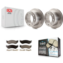 Charger l'image dans la galerie, [Rear] 2001-2002 Dodge Ram 2500 3500 Premium OE Brake Rotors &amp; Ceramic Pads Kit For Max Braking