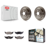 Rear Disc Brake Rotors And Ceramic Pads Kit For Chrysler PT Cruiser Dodge Neon