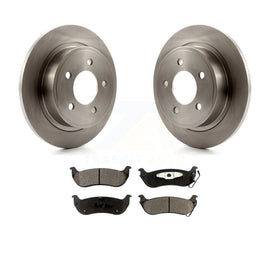 [Rear] 2004-2008 Chrysler Pacifica Premium OE Brake Rotors & Ceramic Pads Kit For Max Braking