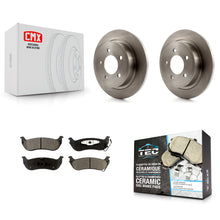 Charger l'image dans la galerie, [Rear] 2004-2008 Chrysler Pacifica Premium OE Brake Rotors &amp; Ceramic Pads Kit For Max Braking