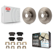 Charger l'image dans la galerie, Rear Disc Brake Rotors And Ceramic Pads Kit For Dodge Charger Magnum