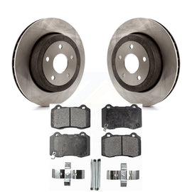 [Rear] 2006-2010 Jeep Grand Cherokee SRT8 Premium OE Brake Rotors & Ceramic Pads Kit For Max Braking