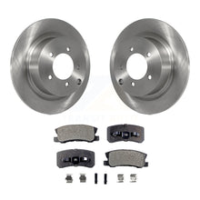 Charger l&#39;image dans la galerie, Rear Brake Rotor Ceramic Pad Kit For Jeep Patriot Dodge Chrysler Compass Avenger