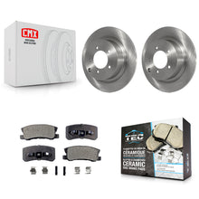 Charger l'image dans la galerie, Rear Brake Rotor Ceramic Pad Kit For Jeep Patriot Dodge Chrysler Compass Avenger