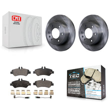 Charger l'image dans la galerie, Rear Disc Brake Rotor Ceramic Pad Kit For Sprinter 2500 Mercedes-Benz Dodge 3500