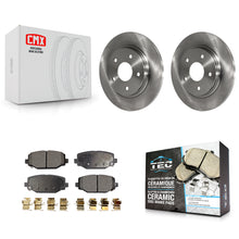 Load image into Gallery viewer, Rear Disc Brake Rotors And Ceramic Pads Kit For Dodge Grand Caravan