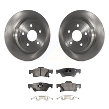 Load image into Gallery viewer, Rear Disc Brake Rotors And Ceramic Pad Kit For Jeep Grand Cherokee Dodge Durango