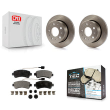 Charger l'image dans la galerie, Rear Disc Brake Rotors And Ceramic Pads Kit For Ram ProMaster 1500 2500 3500