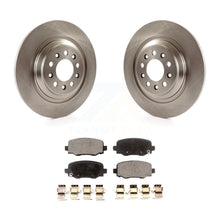 Charger l&#39;image dans la galerie, Rear Disc Brake Rotors And Ceramic Pads Kit For Jeep Cherokee