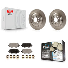 Load image into Gallery viewer, Rear Disc Brake Rotors And Ceramic Pads Kit For Jeep Cherokee