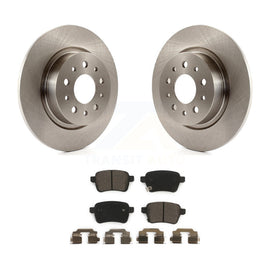 [Rear] 2014-2020 Fiat 500L Premium OE Brake Rotors & Ceramic Pads Kit For Max Braking