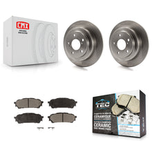 Charger l'image dans la galerie, Rear Disc Brake Rotors And Ceramic Pad Kit For Subaru Forester Impreza Saab 9-2X