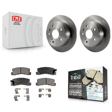 Charger l'image dans la galerie, Rear Disc Brake Rotors And Ceramic Pads Kit For Toyota Camry Lexus ES300 Solara