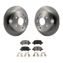 Rear Disc Brake Rotors And Ceramic Pads Kit For Toyota Camry Solara