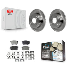 Charger l'image dans la galerie, Rear Disc Brake Rotors And Ceramic Pads Kit For Honda Accord Acura CL