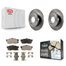 Charger l'image dans la galerie, Rear Brake Rotors Ceramic Pad Kit For Nissan Altima Sentra Infiniti G20 INFINITI