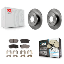 Charger l'image dans la galerie, Rear Disc Brake Rotors &amp; Ceramic Pad Kit For Nissan Sentra Infiniti G20 INFINITI