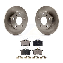 Charger l&#39;image dans la galerie, Rear Brake Rotor &amp; Ceramic Pad Kit For Audi A4 Quattro With 245mm Diameter