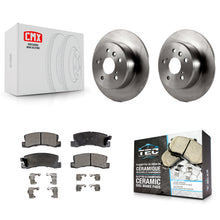 Charger l'image dans la galerie, Rear Disc Brake Rotors And Ceramic Pads Kit For Toyota Camry Lexus RX300 ES300