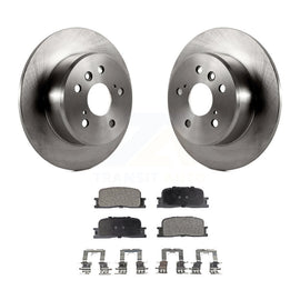 [Rear] 2001-2003 Toyota Highlander FWD Premium OE Brake Rotors & Ceramic Pads Kit For Max Braking