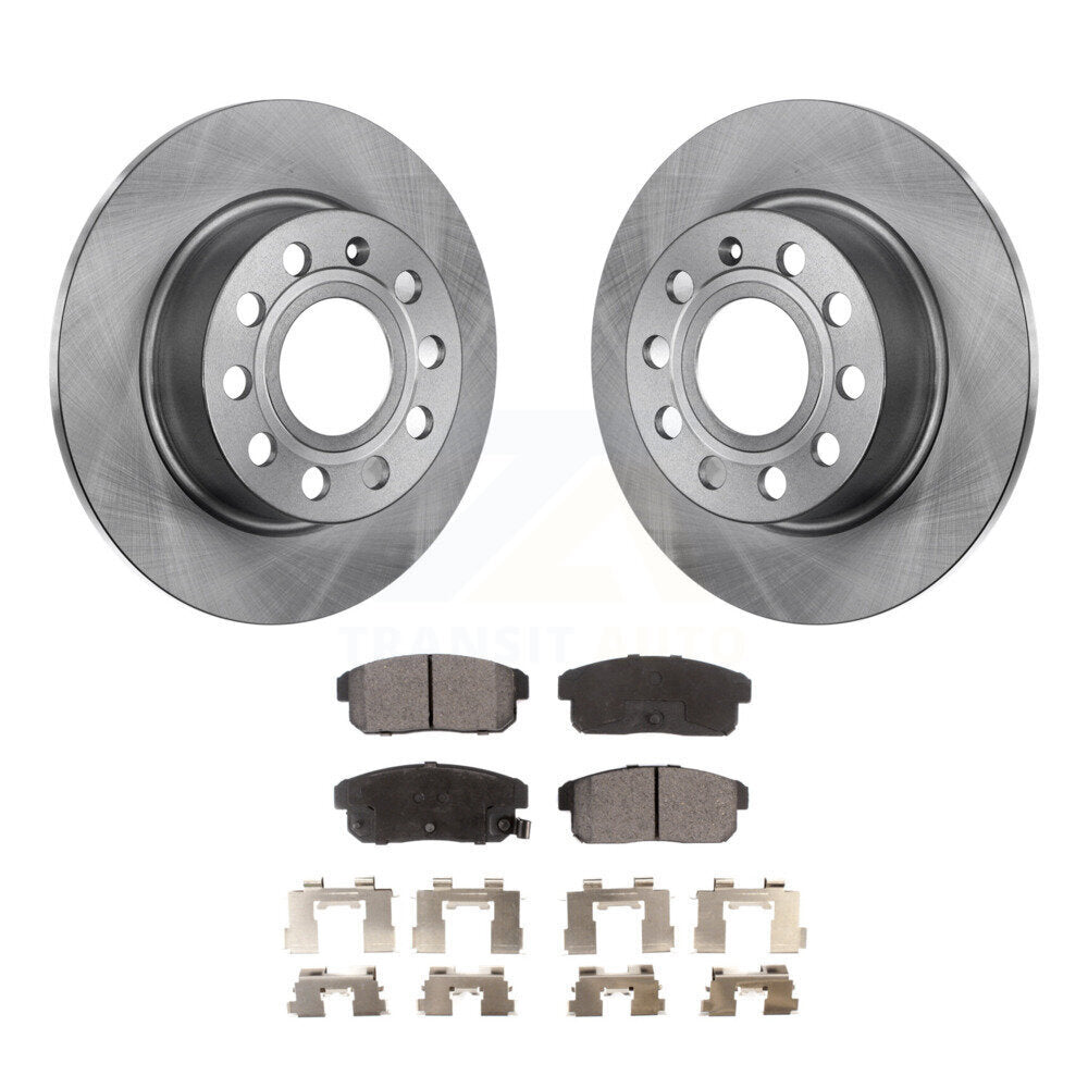 Rear Brake Rotor And Ceramic Pad Kit For Nissan Maxima Infiniti I35 I30 INFINITI