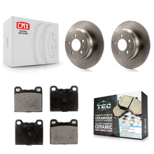 Load image into Gallery viewer, Rear Disc Brake Rotors And Ceramic Pads Kit For Volvo C70 V70