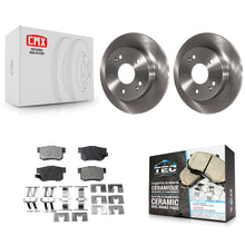 Charger l'image dans la galerie, [Rear] 1997-2001 Honda Prelude Premium OE Brake Rotors &amp; Ceramic Pads Kit For Max Braking