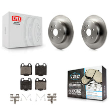Charger l'image dans la galerie, Rear Disc Brake Rotors &amp; Ceramic Pad Kit For Lexus GS300 SC430 IS300 GS400 GS430