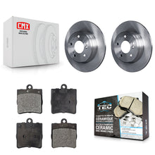 Charger l'image dans la galerie, Rear Brake Rotors Ceramic Pad Kit For Mercedes-Benz C230 C240 Chrysler Crossfire