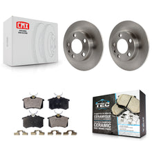 Charger l'image dans la galerie, Rear Brake Rotor &amp; Ceramic Pad Kit For Volkswagen Jetta Beetle Golf Audi TT City