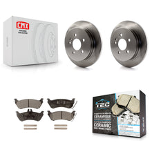 Charger l'image dans la galerie, Rear Disc Brake Rotors And Ceramic Pads Kit For Mercedes-Benz ML320 ML350 ML430