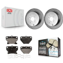 Charger l'image dans la galerie, Kit de rotor de frein arrière et de plaquettes en céramique, pour Toyota Corolla Matrix Pontiac Vibe Celica 