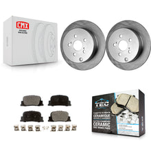 Load image into Gallery viewer, [Rear] 2005-2010 Scion tC Premium OE Brake Rotors &amp; Ceramic Pads Kit For Max Braking