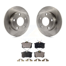 Load image into Gallery viewer, Rear Disc Brake Rotors And Ceramic Pad Kit For Volkswagen Passat Audi A4 Quattro