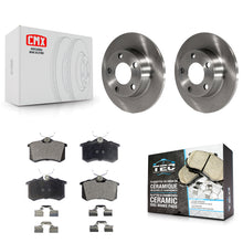 Load image into Gallery viewer, Rear Disc Brake Rotors And Ceramic Pads Kit For Audi A6 Quattro Allroad