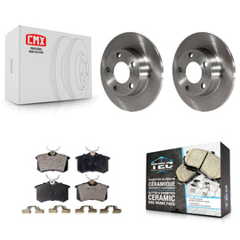 Kit de disques de frein à disque arrière et plaquettes en céramique pour Audi A6 Quattro Allroad 