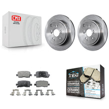 Load image into Gallery viewer, Rear Disc Brake Rotors And Ceramic Pads Kit For Honda Pilot Acura MDX