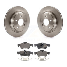 Load image into Gallery viewer, Rear Disc Brake Rotors Ceramic Pad Kit For 2003-2006 Mercedes-Benz S430 S500 AWD