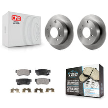 Charger l'image dans la galerie, Kit de Rotor de frein à disque arrière et de plaquettes en céramique, pour Hyundai Sonata Kia Optima Magentis 