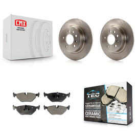 Kit de disques de frein à disque arrière et plaquettes en céramique pour Saab 9-5 