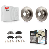 Rear Disc Brake Rotors And Ceramic Pads Kit For Toyota Camry Avalon Solara