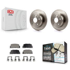 Rotors de frein à disque arrière et Kit de plaquettes en céramique pour Toyota Camry Lexus ES330 ES300 