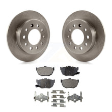 Charger l&#39;image dans la galerie, Kit de rotors de frein à disque arrière et plaquettes en céramique pour Hyundai Tiburon 2003-2008 