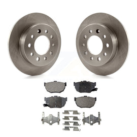 [Rear] 2003-2008 Hyundai Tiburon Premium OE Brake Rotors & Ceramic Pads Kit For Max Braking